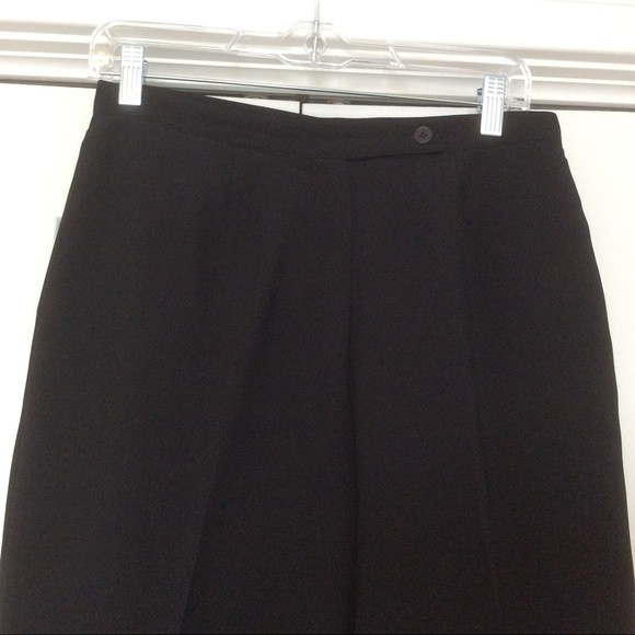 Talbots Black Lined Dress Pants - Size 8 - Picture 2 of 12